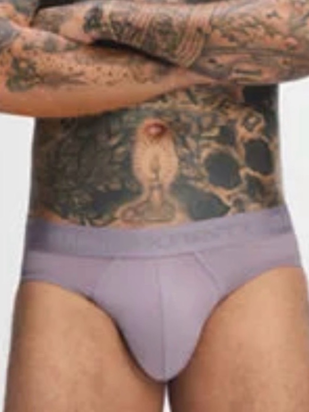 Savage X Fenty Men’s Briefs - Raisin Berry - XXL